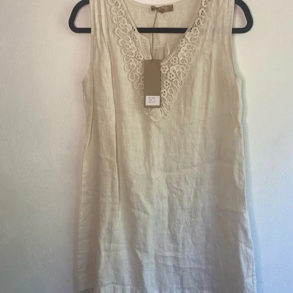 Carla Conti | Dresses | Nwt Carla Conti Linen Shift Dress | Poshmark